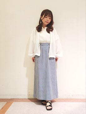 「Te chichi TERRASSE（テチチテラス）のアイテム（ブルゾン）」を使った、𝚝𝚊𝚖𝚊𝚖𝚒さん（レディース・148cm）の春コーディネート