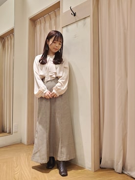 𝚝𝚊𝚖𝚊𝚖𝚒さん（レディース・148cm）の冬コーディネート