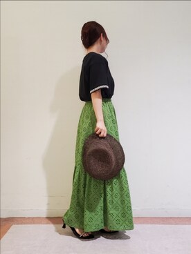 𝚝𝚊𝚖𝚊𝚖𝚒さん（レディース・148cm）の夏コーディネート