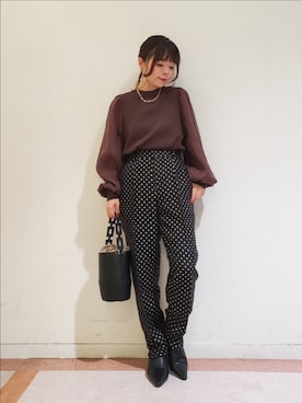 𝚝𝚊𝚖𝚊𝚖𝚒さん（レディース・148cm）の秋コーディネート