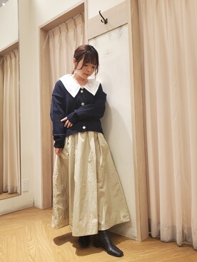 𝚝𝚊𝚖𝚊𝚖𝚒さん（レディース・148cm）の冬コーディネート