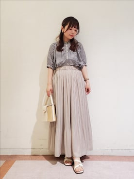 𝚝𝚊𝚖𝚊𝚖𝚒さん（レディース・148cm）の春コーディネート