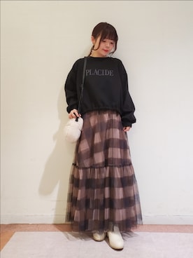 𝚝𝚊𝚖𝚊𝚖𝚒さん（レディース・148cm）の秋コーディネート