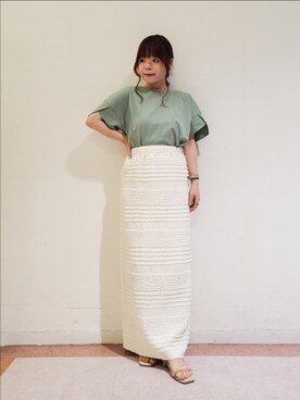 𝚝𝚊𝚖𝚊𝚖𝚒さん（レディース・148cm）の夏コーディネート