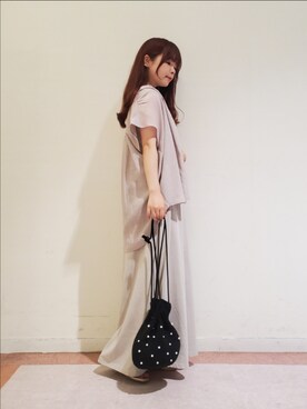 𝚝𝚊𝚖𝚊𝚖𝚒さん(レディース・148cm)の夏コーディネート