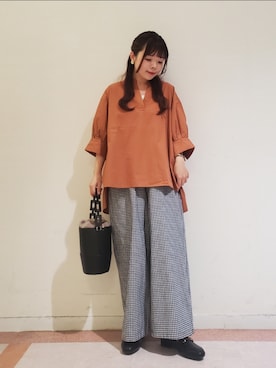 𝚝𝚊𝚖𝚊𝚖𝚒さん（レディース・148cm）の夏コーディネート