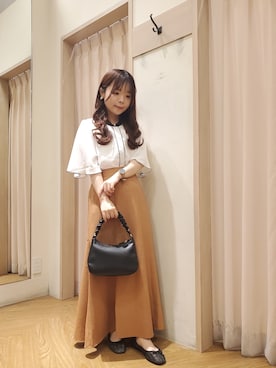 「Te chichi TERRASSE」｜𝚝𝚊𝚖𝚊𝚖𝚒さん（レディース・148cm）の夏コーディネート