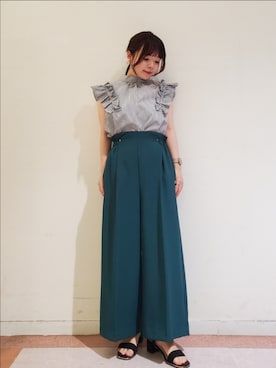 𝚝𝚊𝚖𝚊𝚖𝚒さん(レディース・148cm)の夏コーディネート