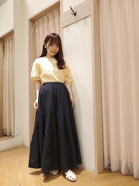 𝚝𝚊𝚖𝚊𝚖𝚒さん(レディース・148cm)の春コーディネート