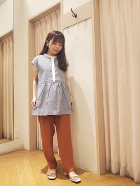 𝚝𝚊𝚖𝚊𝚖𝚒さん（レディース・148cm）の夏コーディネート