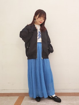 𝚝𝚊𝚖𝚊𝚖𝚒さん（レディース・148cm）の春コーディネート