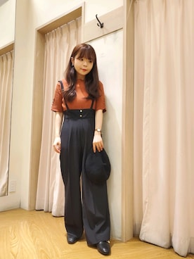 𝚝𝚊𝚖𝚊𝚖𝚒さん（レディース・148cm）の秋コーディネート