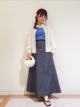 𝚝𝚊𝚖𝚊𝚖𝚒さん（レディース・148cm）の春コーディネート