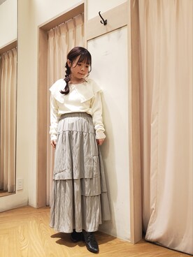 𝚝𝚊𝚖𝚊𝚖𝚒さん（レディース・148cm）の冬コーディネート