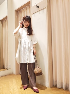 𝚝𝚊𝚖𝚊𝚖𝚒さん（レディース・148cm）の秋コーディネート