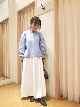 𝚝𝚊𝚖𝚊𝚖𝚒さん（レディース・148cm）の冬コーディネート