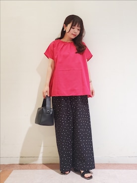 𝚝𝚊𝚖𝚊𝚖𝚒さん（レディース・148cm）の夏コーディネート