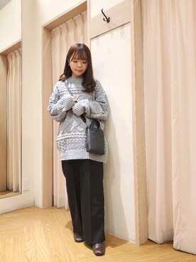 𝚝𝚊𝚖𝚊𝚖𝚒さん(レディース・148cm)の冬コーディネート