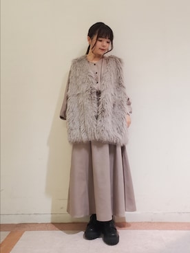 𝚝𝚊𝚖𝚊𝚖𝚒さん（レディース・148cm）の秋コーディネート