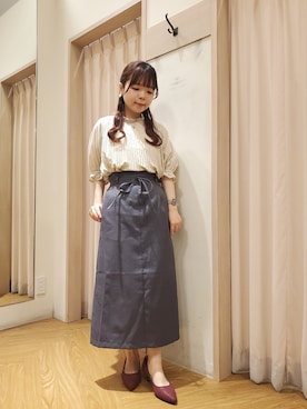 𝚝𝚊𝚖𝚊𝚖𝚒さん（レディース・148cm）の夏コーディネート