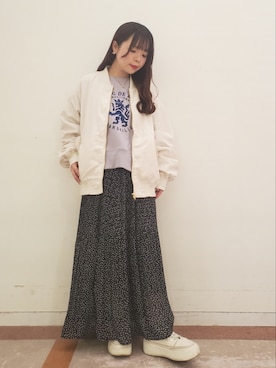 𝚝𝚊𝚖𝚊𝚖𝚒さん（レディース・148cm）の春コーディネート