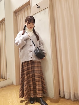 𝚝𝚊𝚖𝚊𝚖𝚒さん（レディース・148cm）の冬コーディネート