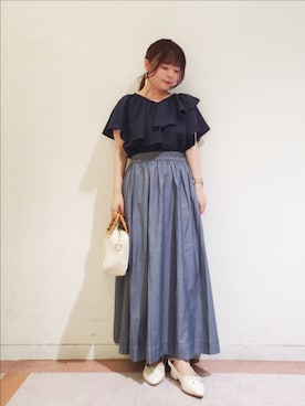 𝚝𝚊𝚖𝚊𝚖𝚒さん（レディース・148cm）の夏コーディネート