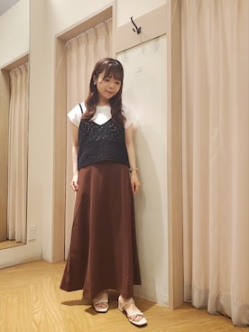 𝚝𝚊𝚖𝚊𝚖𝚒さん（レディース・148cm）の夏コーディネート