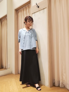 𝚝𝚊𝚖𝚊𝚖𝚒さん（レディース・148cm）の春コーディネート