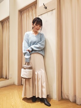 𝚝𝚊𝚖𝚊𝚖𝚒さん（レディース・148cm）の冬コーディネート