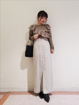 𝚝𝚊𝚖𝚊𝚖𝚒さん（レディース・148cm）の夏コーディネート