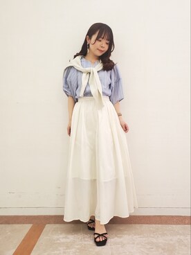 𝚝𝚊𝚖𝚊𝚖𝚒さん(レディース・148cm)の春コーディネート