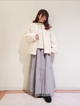 𝚝𝚊𝚖𝚊𝚖𝚒さん（レディース・148cm）の冬コーディネート