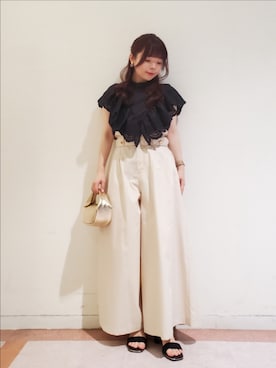 「夏のコーデ」｜𝚝𝚊𝚖𝚊𝚖𝚒さん（レディース・148cm）の夏コーディネート