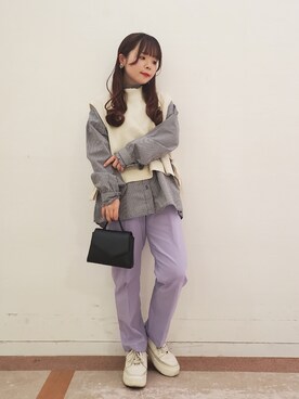 𝚝𝚊𝚖𝚊𝚖𝚒さん（レディース・148cm）の春コーディネート