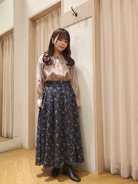 𝚝𝚊𝚖𝚊𝚖𝚒さん（レディース・148cm）の秋コーディネート