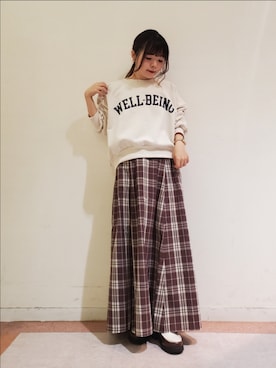 𝚝𝚊𝚖𝚊𝚖𝚒さん（レディース・148cm）の秋コーディネート