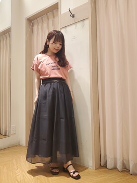 𝚝𝚊𝚖𝚊𝚖𝚒さん(レディース・148cm)の夏コーディネート