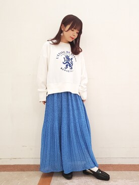 𝚝𝚊𝚖𝚊𝚖𝚒さん（レディース・148cm）の春コーディネート