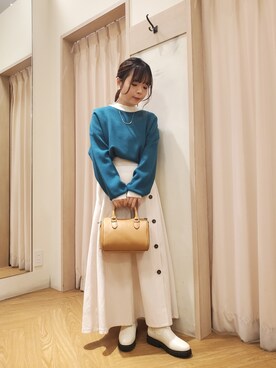 𝚝𝚊𝚖𝚊𝚖𝚒さん（レディース・148cm）の冬コーディネート