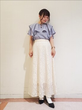 𝚝𝚊𝚖𝚊𝚖𝚒さん(レディース・148cm)の夏コーディネート