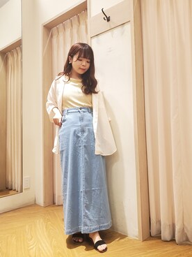 𝚝𝚊𝚖𝚊𝚖𝚒さん（レディース・148cm）の夏コーディネート