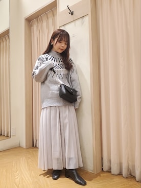 𝚝𝚊𝚖𝚊𝚖𝚒さん(レディース・148cm)の冬コーディネート