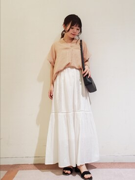 𝚝𝚊𝚖𝚊𝚖𝚒さん（レディース・148cm）の夏コーディネート