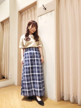 𝚝𝚊𝚖𝚊𝚖𝚒さん（レディース・148cm）の春コーディネート