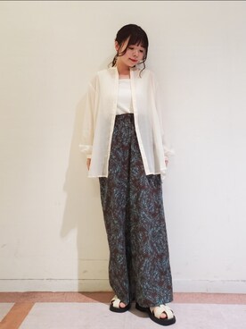 𝚝𝚊𝚖𝚊𝚖𝚒さん（レディース・148cm）の夏コーディネート