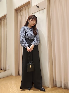 「ほめられ本命コーデ」｜「アイテム（パンプス）」を使った、𝚝𝚊𝚖𝚊𝚖𝚒さん（レディース・148cm）の冬コーディネート