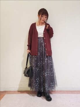 𝚝𝚊𝚖𝚊𝚖𝚒さん（レディース・148cm）の秋コーディネート