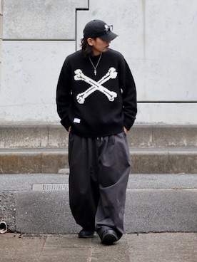 「アイテム（ピアス（片耳用））」を使った、DAIGOさん（メンズ・166cm）の秋コーディネート