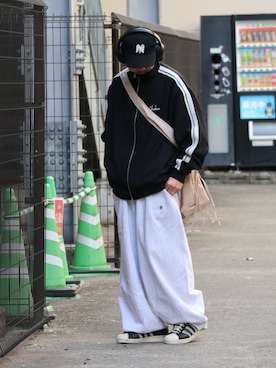 「ANGLAN（アングラン）のアイテム」を使った、DAIGOさん（メンズ・166cm）の冬コーディネート